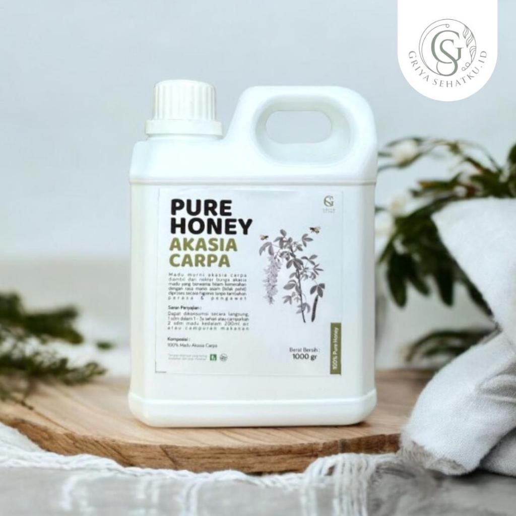 

madu murni akasia carpa 1000 gr 100% murni tanpa tambahan gula dan pengawet