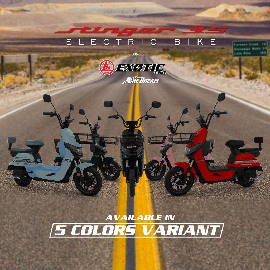 Stinger 3.5 Sepedah Listrik / Electric Bike EXOTIC