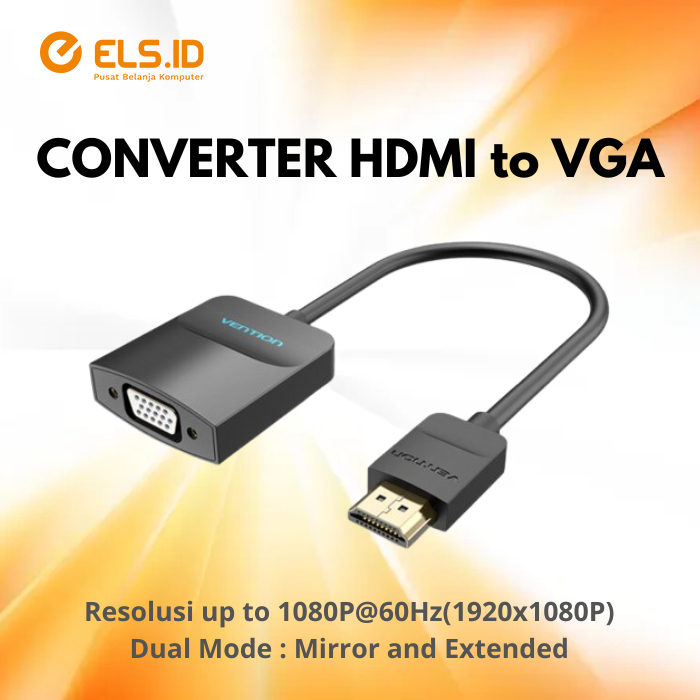 Converter Vention HDMI to VGA HD Video