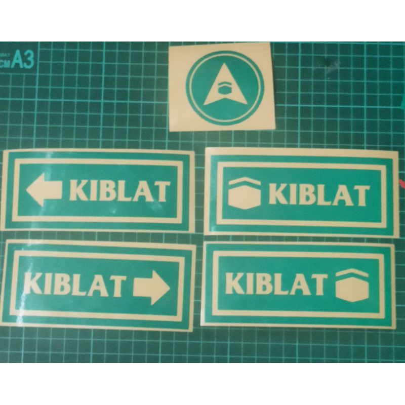 

STIKER CUTTING ARAH KIBLAT