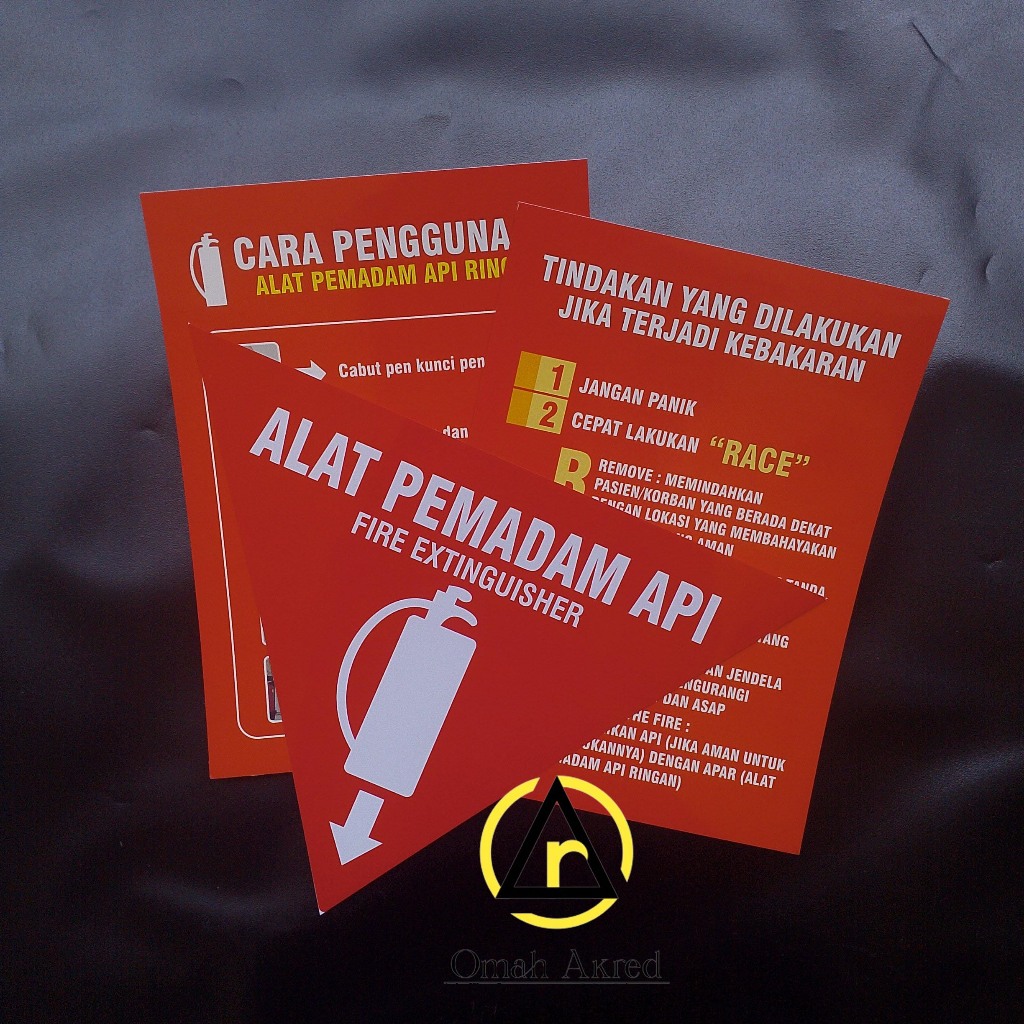 

Stiker APAR • Stiker Cara Penggunaan APAR
