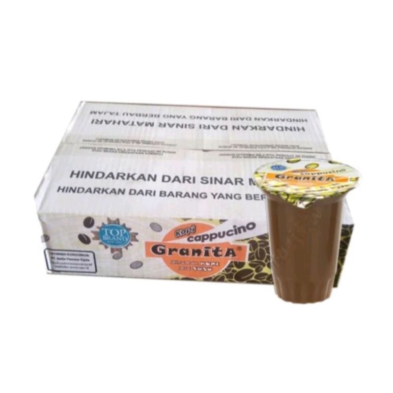 

Minuman kopi susu Granita | Per Dus isi 24cup