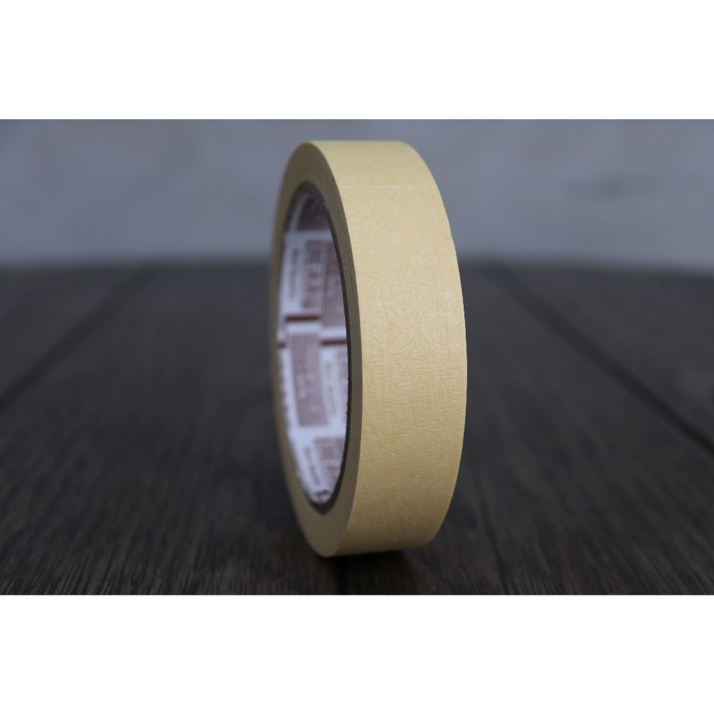 LAKBAN/ISOLASI MASKING TAPE 23 MM LAKBAN KERTAS KUAT BEST QUALITY UNTUK BERBAGAI KEBUTUHAN RUMAH