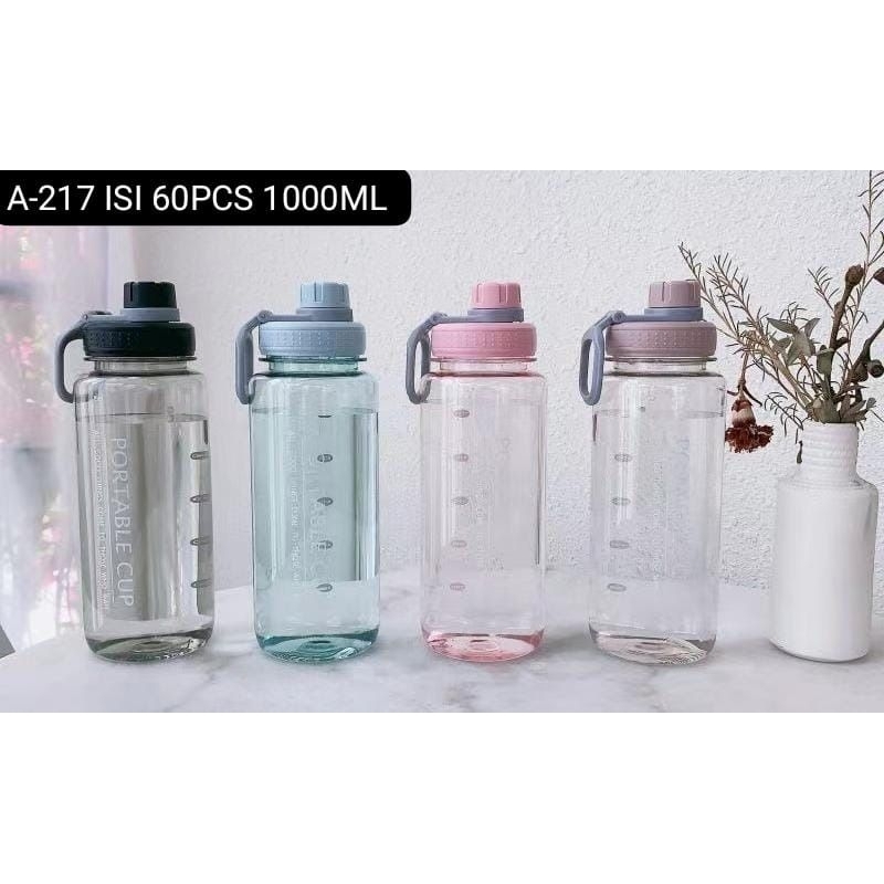 Tumbler / botol minum polos 1000ml