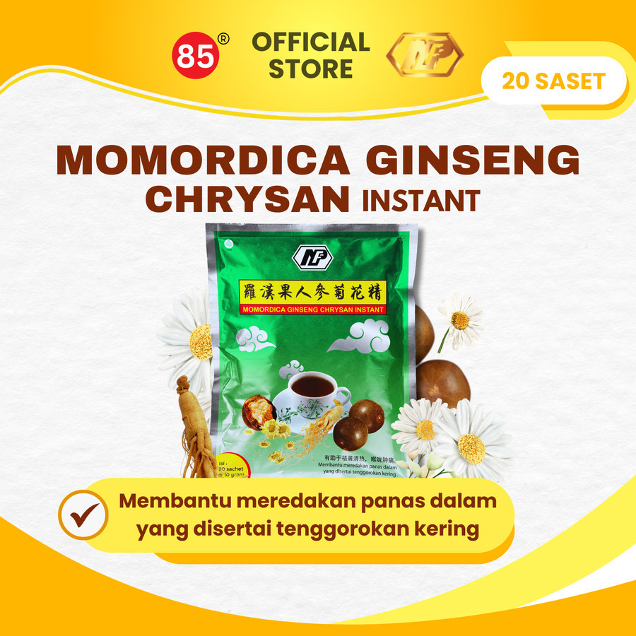 

Momordica Ginseng Chrysan Instant kemasan sachet