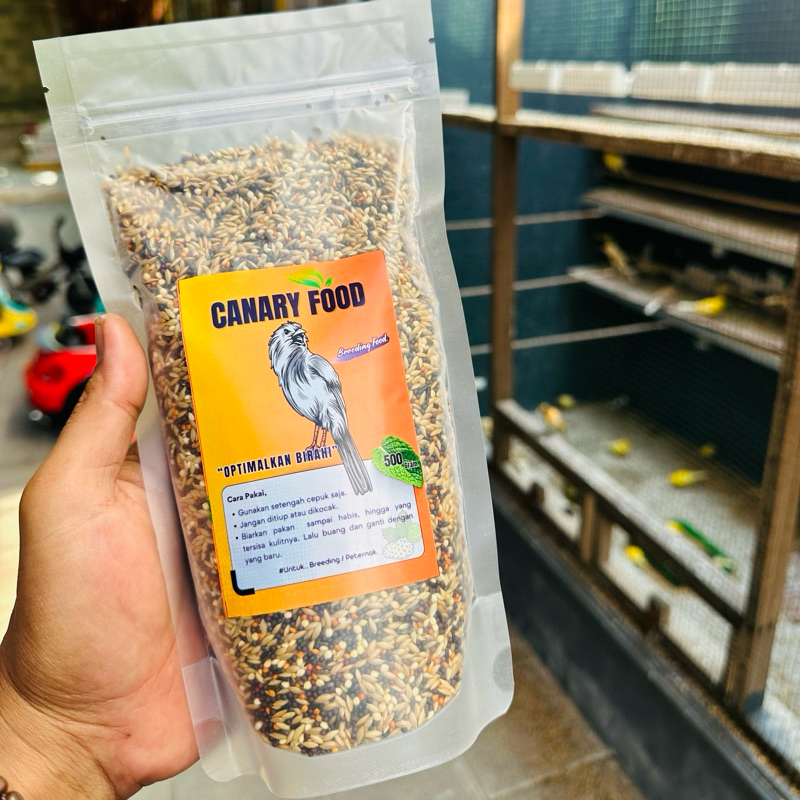 PAKAN KENARI - KHUSUS TERNAK  (1/2 Kg)