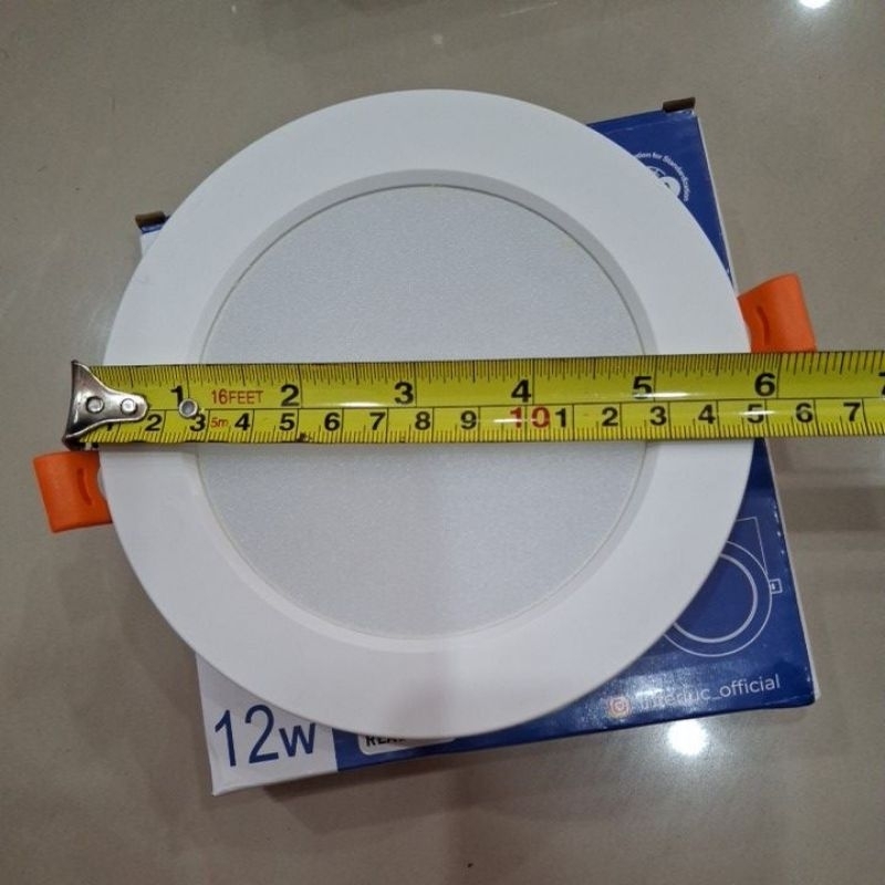 lampu downlight led interluc 12 watt  ib/inbow 4 inch