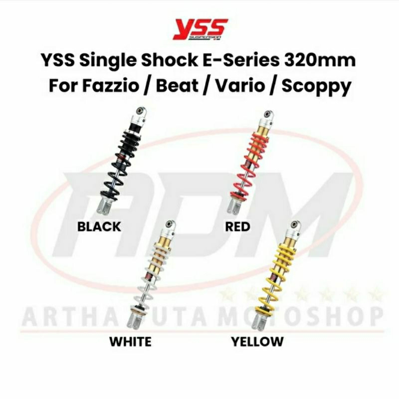 YSS Single shock E-Series OE302-320T For fazzio