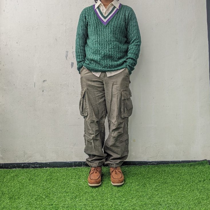 JACKET RAJUT KNITWEAR FRED PERRY