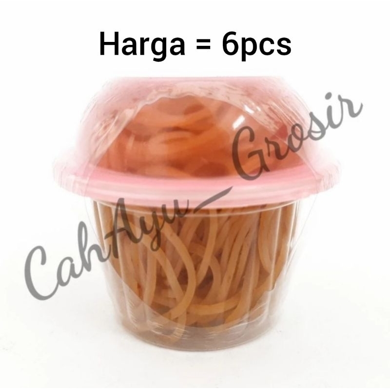

6pcs - Karet Gelang Pentil dengan Wadah Cantik