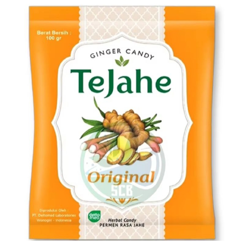 

Tejahe Permen rasa jahe original 1 pack