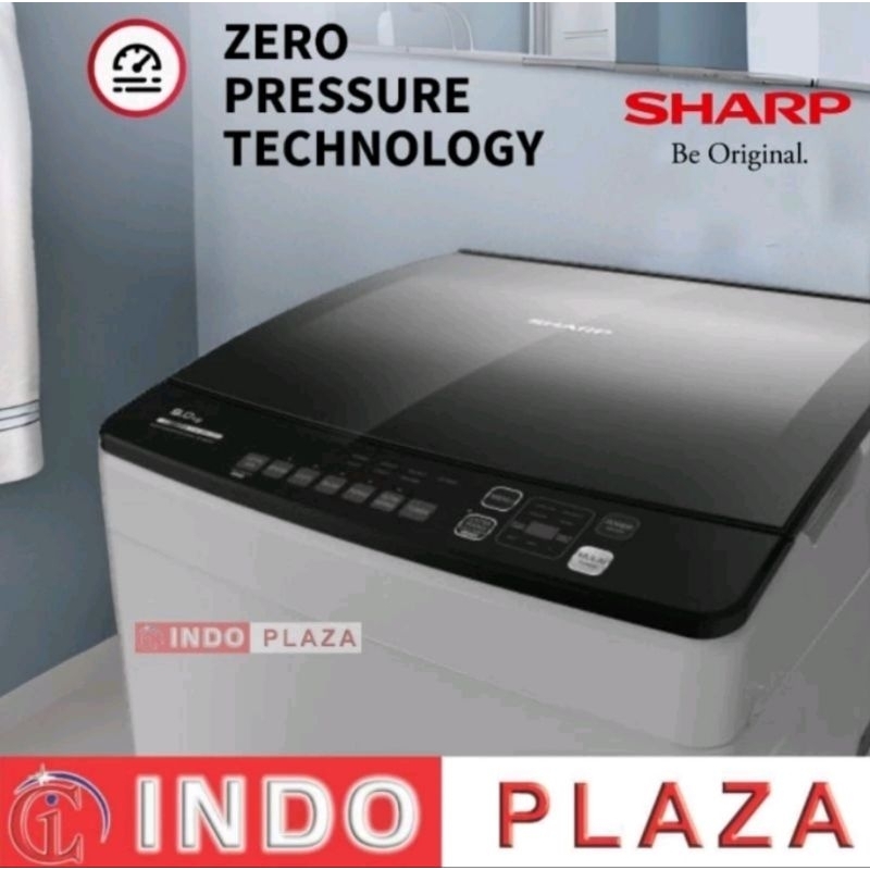 MESIN CUCI SHARP 1 TABUNG TOP LOADING 9 Kg ESM-9000TGG / 10 Kg ESM-1000TGG (MEDAN)