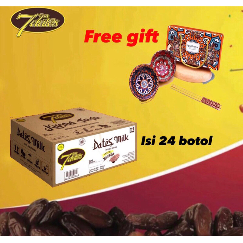 

PROMO !! Dapatkan gratis setiap pembelian 1 karton (24 botol) susu kurma set mangkok cantik
