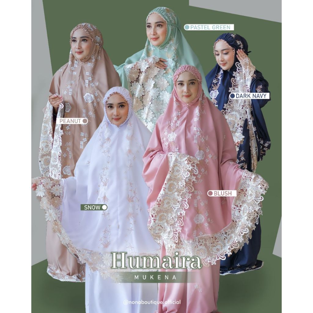 MUKENA HUMAIRA/MUKENA RENDA/MUKENA ADEM/MUKENA DEWASA