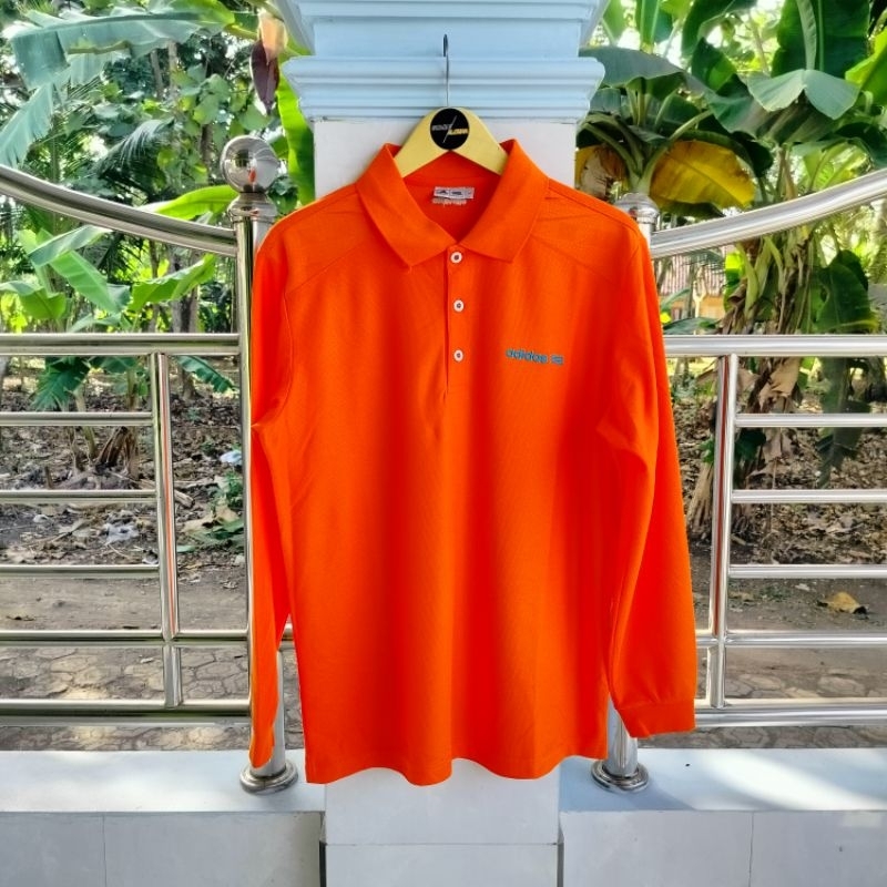 Long Sleeve / Polo Shirt / Vintage / Second / ADIDAS