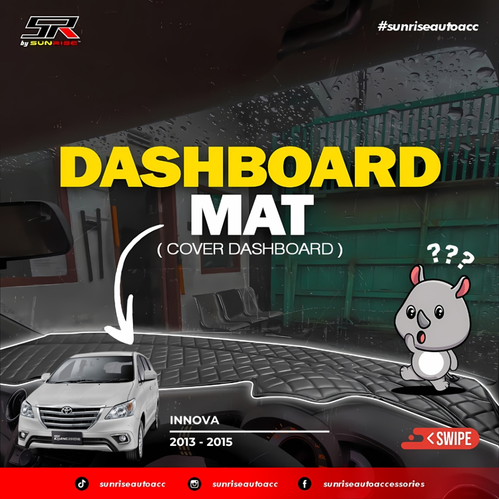 Karpet Dashboard Innova 2013-2015 Karpet Dashboard Mobil Innova 2013-2015 Cover Alas Dashboard Premi
