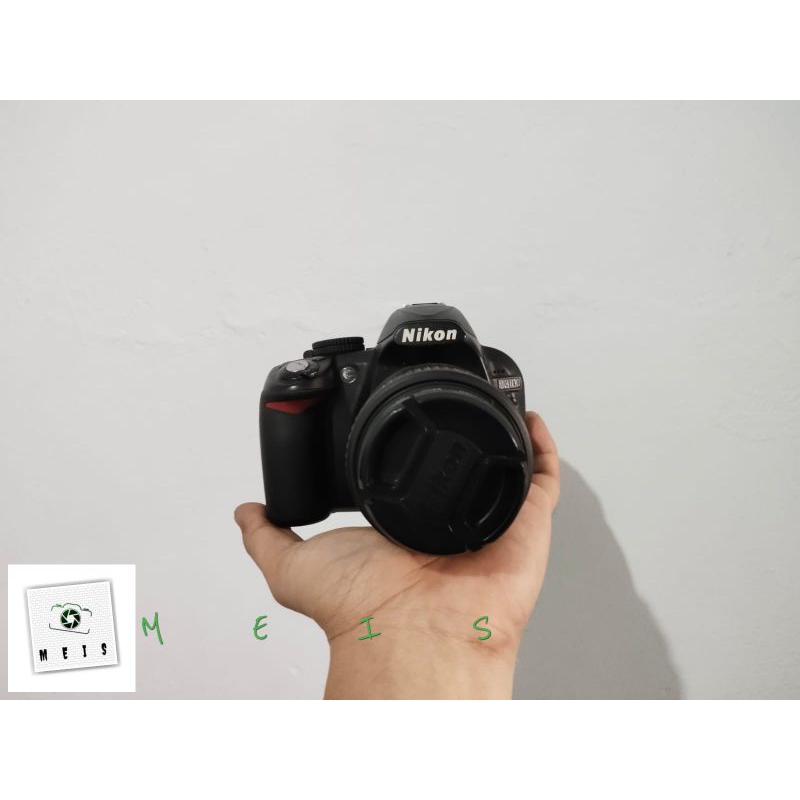 Kamera DSLR Nikon D3100 with Kit AFS 18-55mm Bekas Komplit