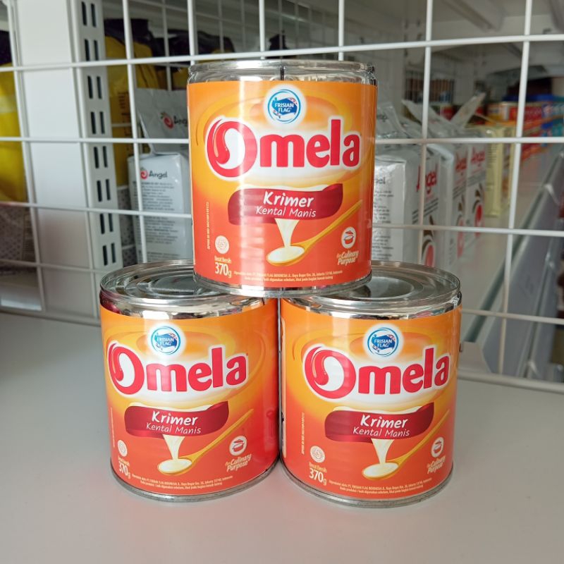 

Omela SKM Krimer Susu Kental Manis 370g Original Condensed Milk Untuk Campuran Minuman Dessert Es Sop Buah Jajanan Snack Martabak Kue Isian Roti Jasuke