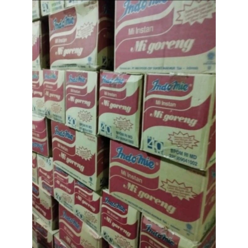 

Indomie goreng 85gr karton isi 40pcs