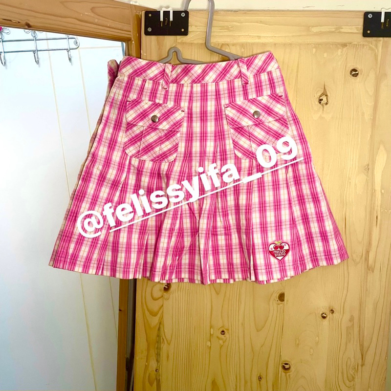 THRIFT ROK TENNIS SKIRT PINK BY MEZZO PIANO PRELOVED