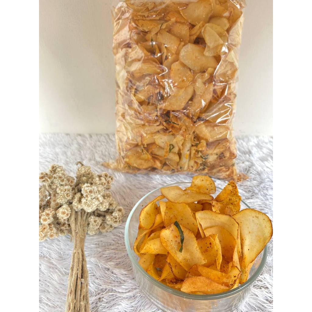 

Keripik Singkong Otentik Rasa Daun Jeruk / Hand Made