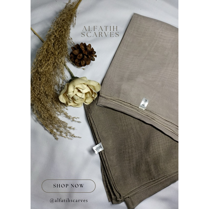 HIJAB SEGI EMPAT / JILBAB SEGIEMPAT BELLA SQUARE NEW SERIES SULAWESI MAKASSAR ALFATIHSCARVES