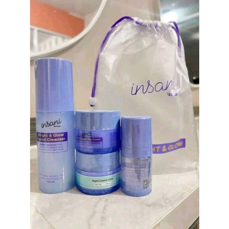 Paket Bright & Glow Klinik Insani Skincare - Insani Skincare Official Insani skincare, insani skinca