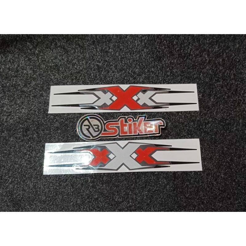 STICKER TRIPLE X CUTTING STIKER MOTOR