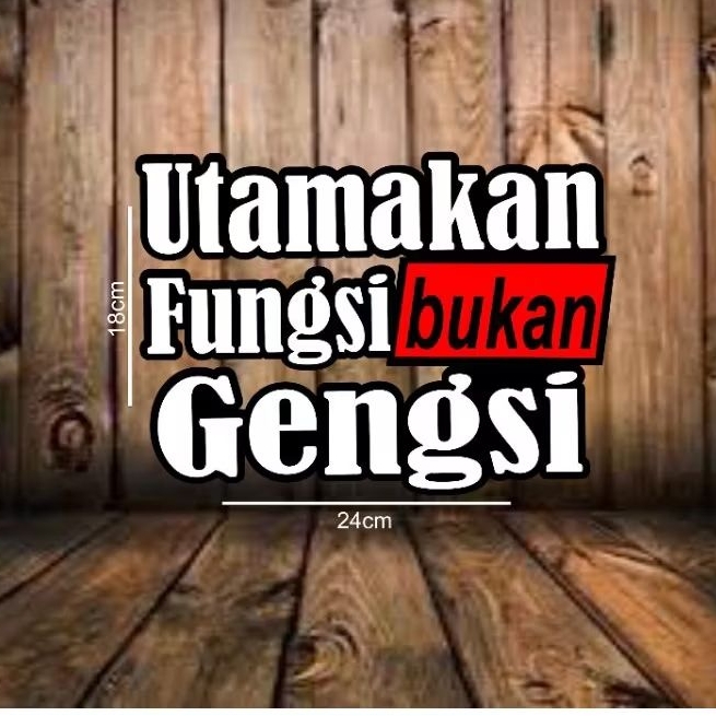 stiker cutting utamakan fungsi bukan gengsi stiker kepet truck engkel pickup canter dll cutting tump