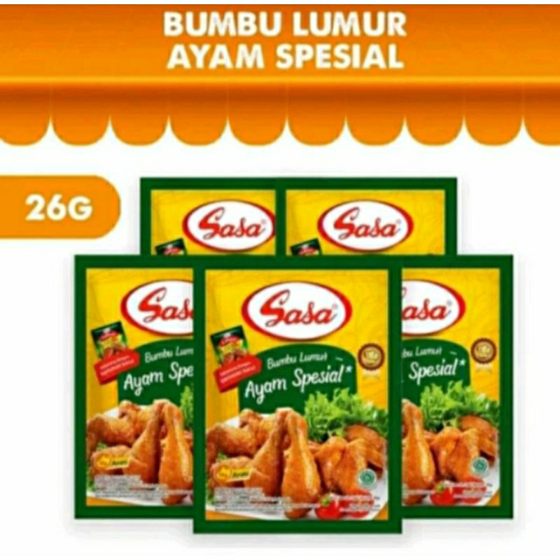 

Sasa Bumbu Lumur Marinasi 33grX5pcs