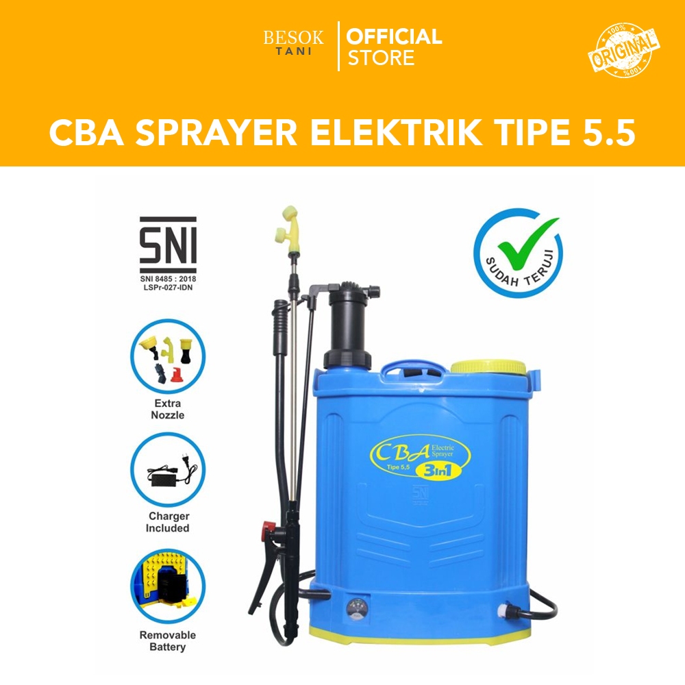 SPRAYER CBA ELECTRIC MANUAL 3IN1 TIPE 5.5 | Alat Tani | CBA