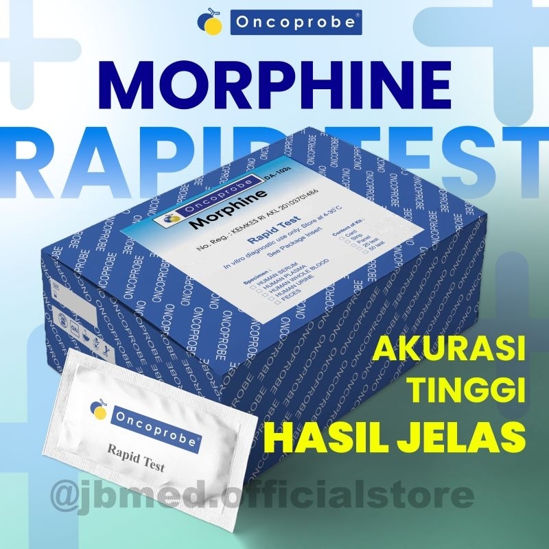 Alat Tes Narkoba Rapid Morphine Test Strip Oncoprobe - Praktis dan Akurat