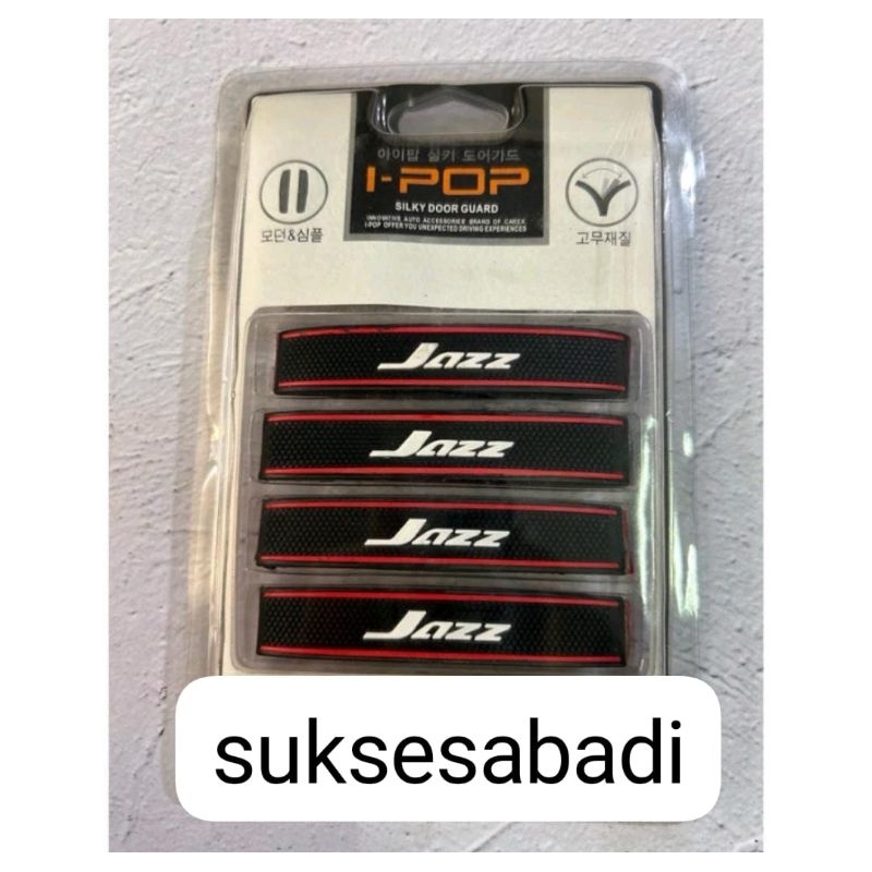 doorguard karet pelindung pintu mobil honda jazz