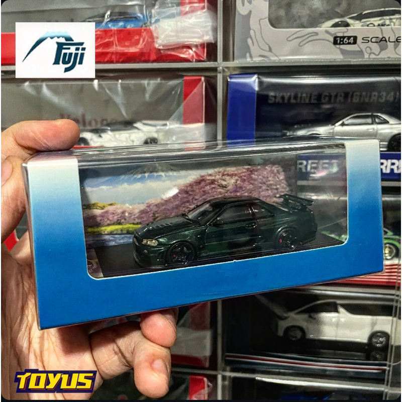 Fuji - Nissan Skyline GTR R34 Nismo Z-Tune CRS Dark Green