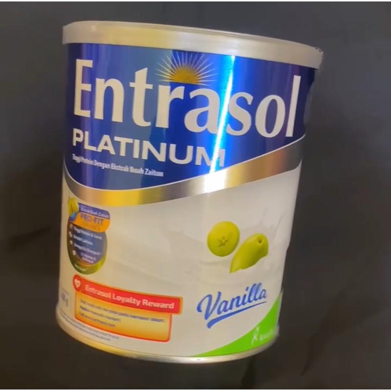 

entrasol platinum vanila 800 g