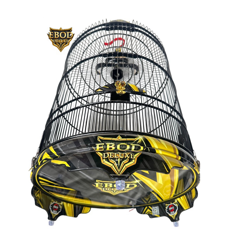 (Terbaru 2025) Sangkar Murai Ebod Deluxe PVC no.2 Racing Tosca Full Water Decal Kandang Murai PVC no