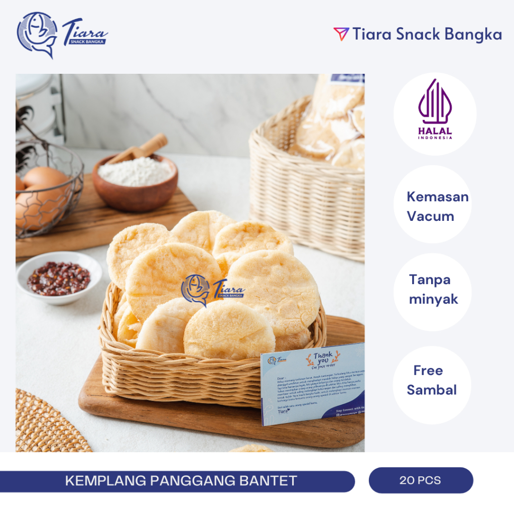 

Kemplang Panggang Bantet Super Asli Bangka by Tiara Snack Bangka