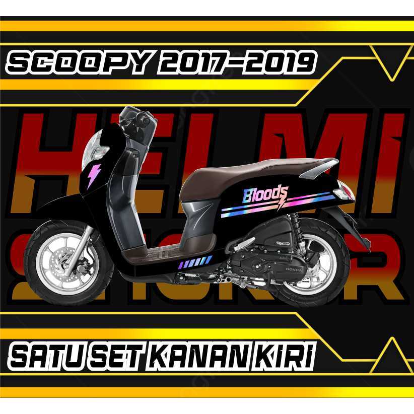 CUTTING STICKER SCOOPY 2017-2019