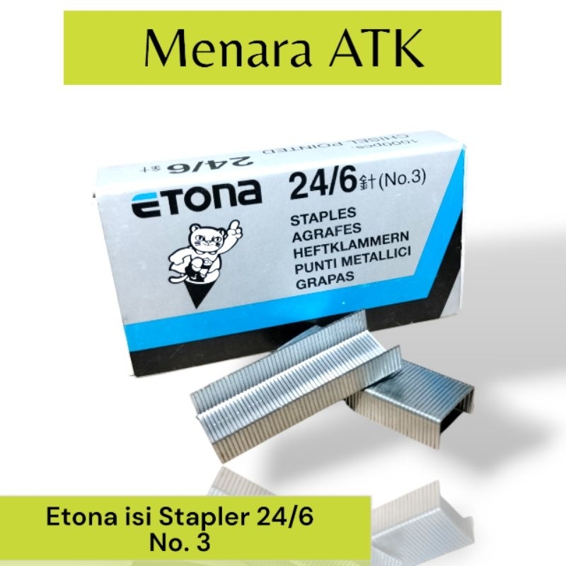 

Isi Staples Etona No 3 (24/6)