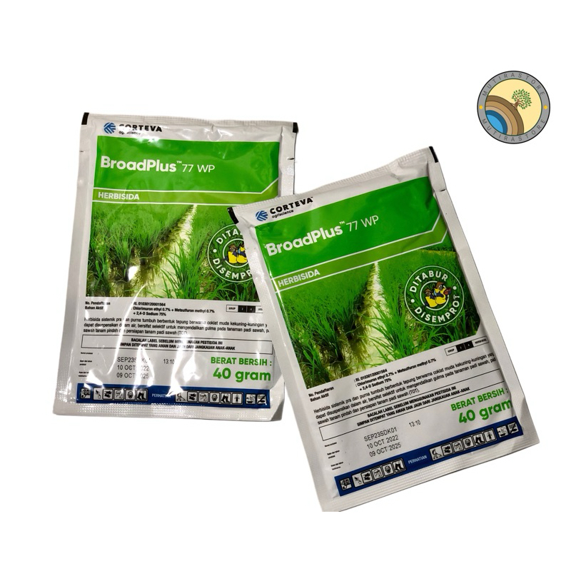 Broadplus 77 wp (Ally plus)40 gram herbisida padi pembasmi rumput&gulma