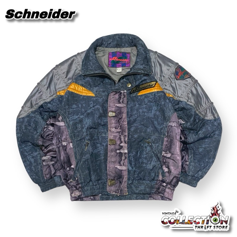 JAKET VINTAGE RACING Schneider AUSTRIA