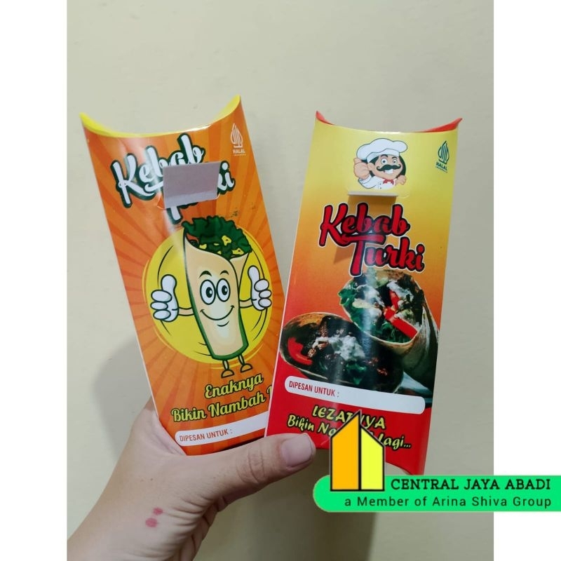 

100 LEMBAR KEMASAN KEBAB MINI IVORI PUTIH UKURAN 21 × 9.5 CM HIGH QUALITY PRODUK TERBARU | KERTAS KEBAB TARIKAN MINI KEKINIAN | DUS KEBAB MINI VIRAL TIKTOK | BOX KEBAB MINI MURAH | TOKO KEBAB OFFICIAL | CENTRAL JAYA ABADI 02