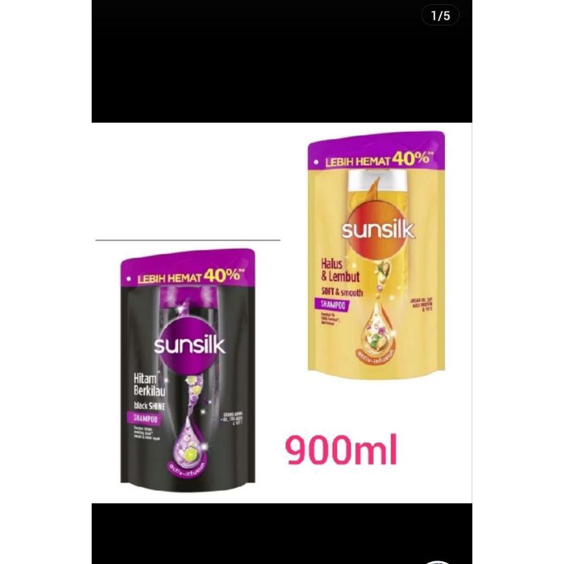 Sunsilk refil shampoo 900ml
