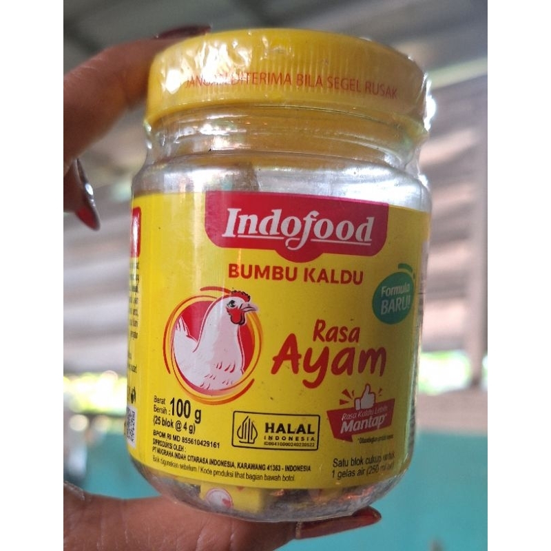 

Bumbu Kaldu Blok Indofood Rasa Ayam 100gr isi [@25blok] exp 01/2025