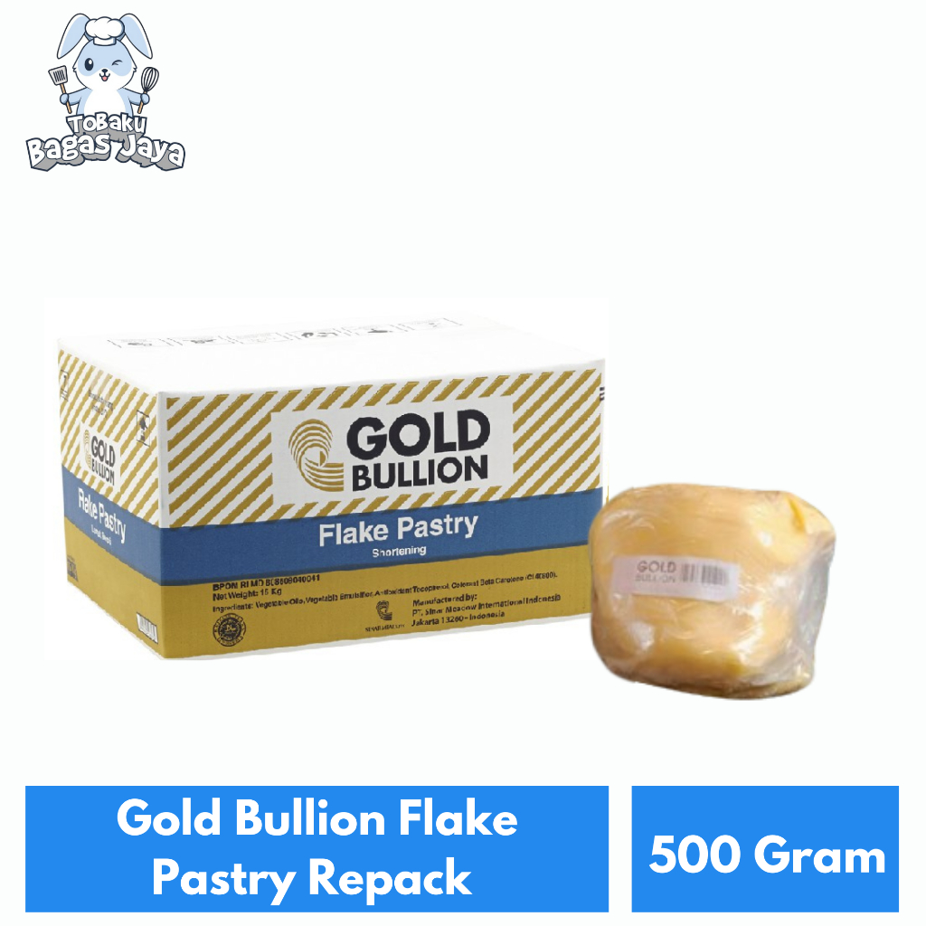 

Gold Bullion Flake Pastry Repack 500 Gram