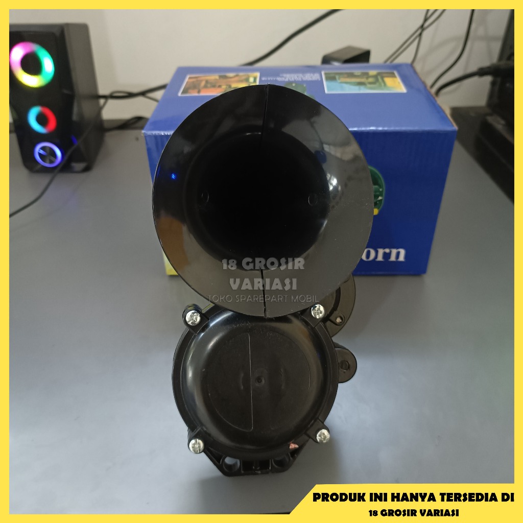 Klakson Keong Angin  Klakson Volvo Scania  12 Volt 24 Volt Supertone Truck Tronton Fuso