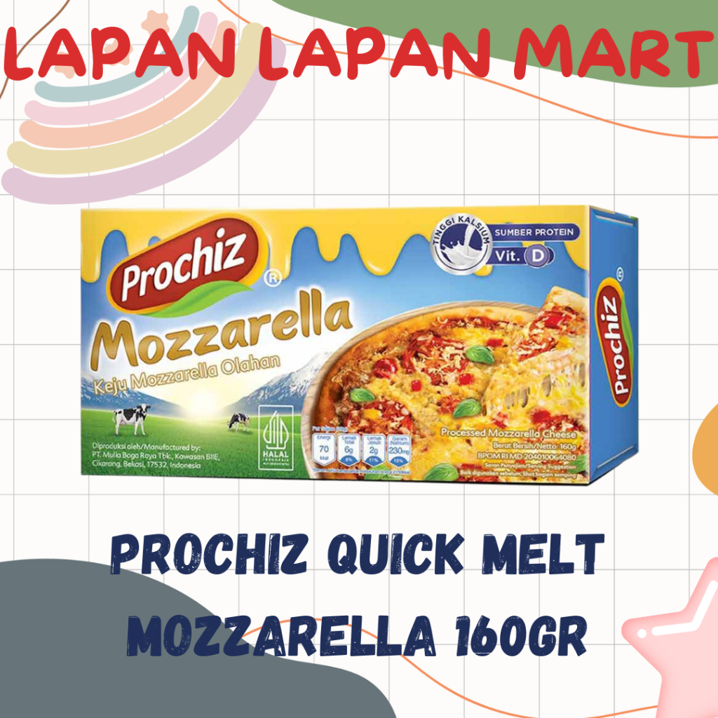 

ProChiz Quick Melt Mozarella 170gr