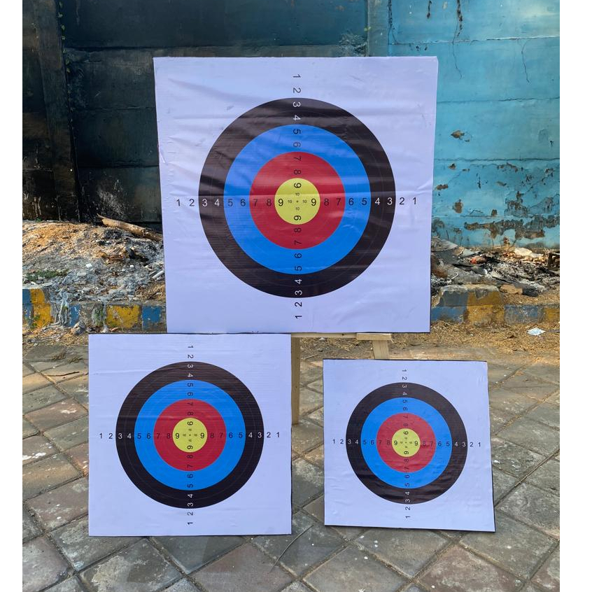 BANTALAN PANAHAN 60X60X4CM + FACE TARGET SPONS EVA BUSA ATI