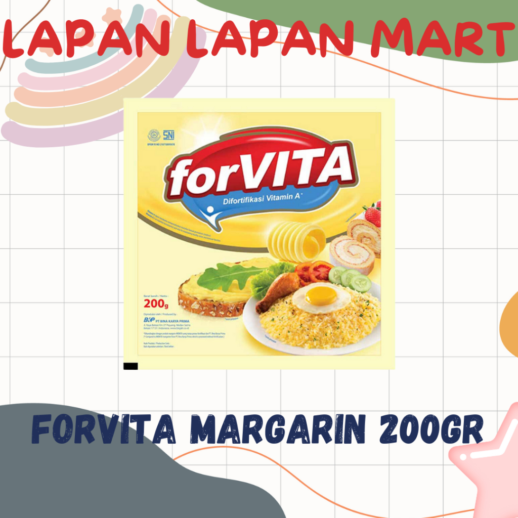 

Forvita Margarin 200gr