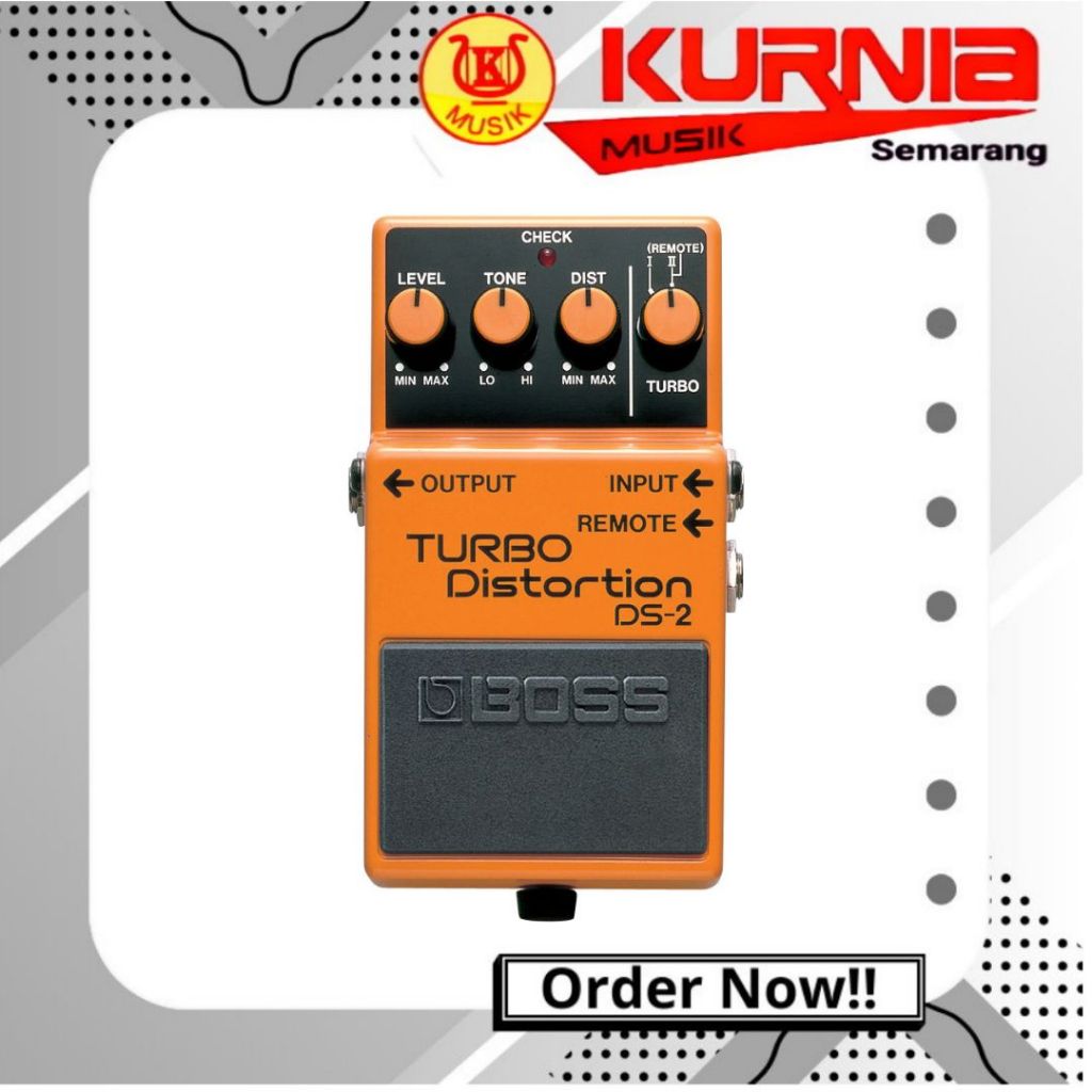 Boss DS2 / DS-2 / DS 2 Turbo Distortion Pedal